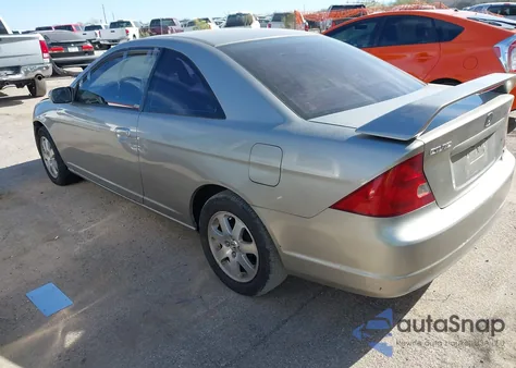 2003 Honda Civic Ex z USA, uszkodzony, nr VIN 1HGEM22963L038449